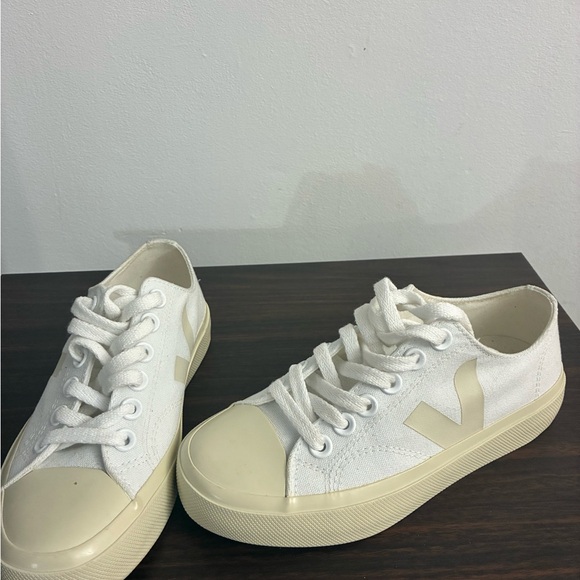 Veja Shoes - Veja Women's White and Cream Sneakers
